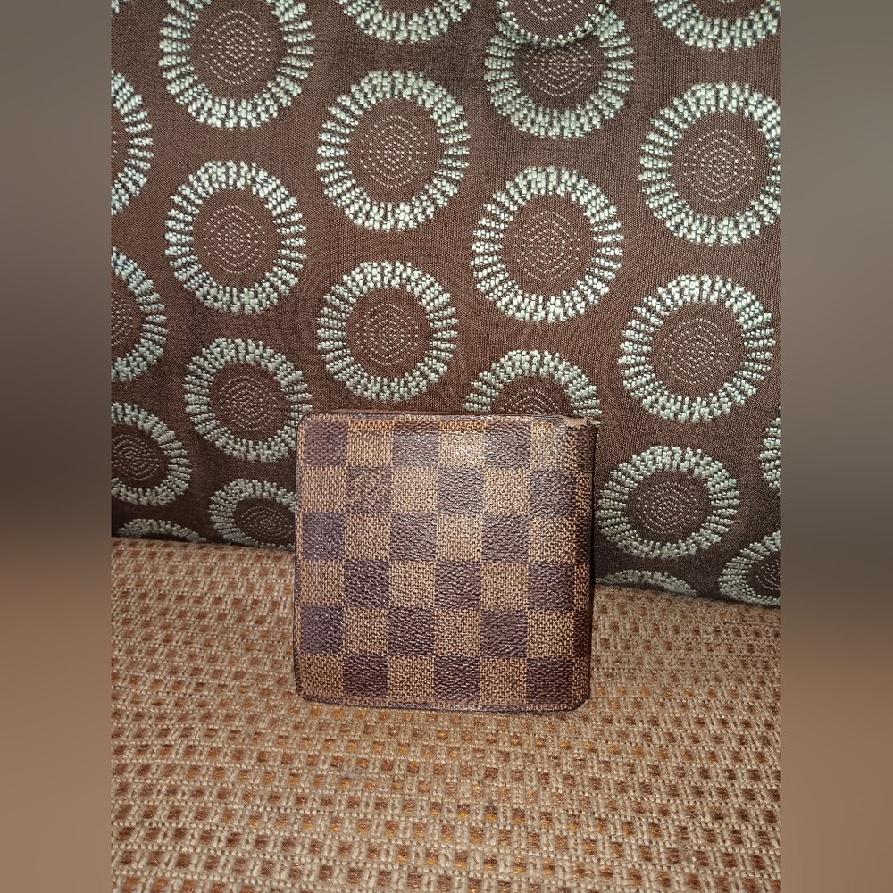 Louis Vuitton mens damier ebene wallet centenaire edition - Picture 2 of 6